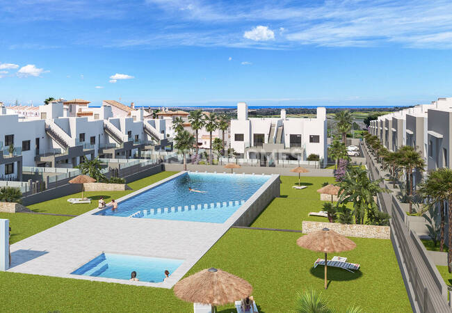 Lägenheter I Ett Komplex Med Pool I San Miguel De Salinas
