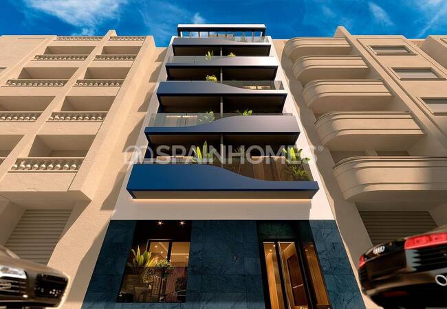 Torrevieja Alicante'de Denize 200 M Mesafede Şık Daireler 7