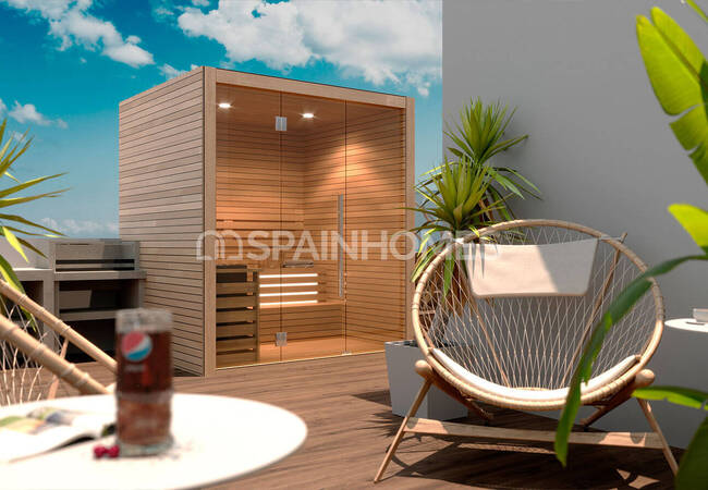 Torrevieja Alicante'de Denize 200 M Mesafede Şık Daireler 8