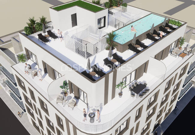 شقق أنيقة على بُعد 60 مترًا من البحر في توريفايجا، أليكانتي 1