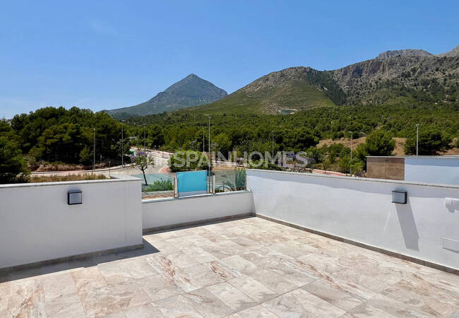 Villas Con Vistas Al Mar Y Piscina En Polop, Alicante 7
