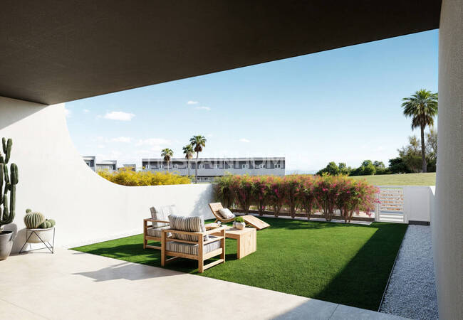 Finestrat'ta Havuzlu Sitede Yarı Müstakil Evler 5