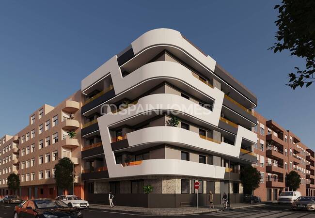 Torrevieja Alicante'de Çatı Havuzlu Sitede Daireler 1