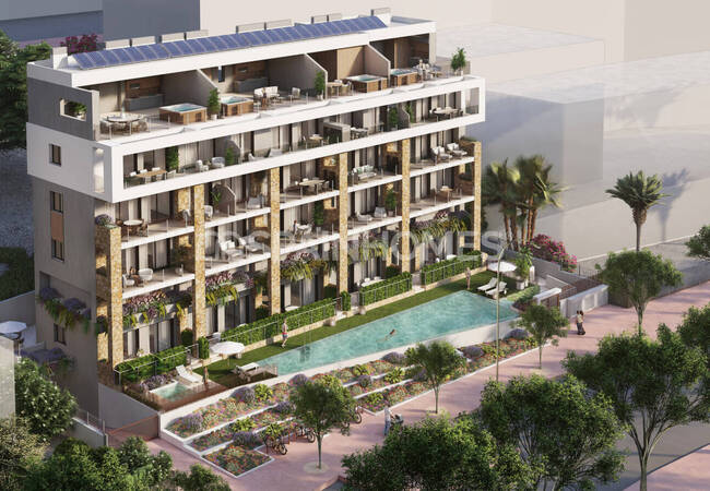 Villajoyosa Alicante’de Özel Deniz Manzaralı Daireler 7