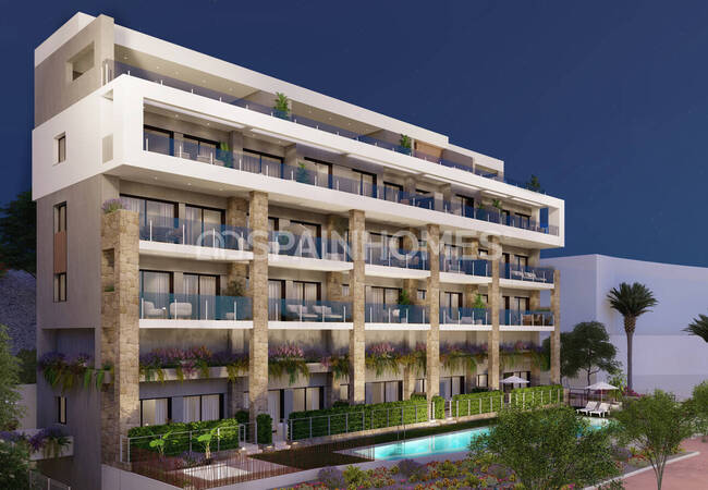 Villajoyosa Alicante’de Özel Deniz Manzaralı Daireler 8