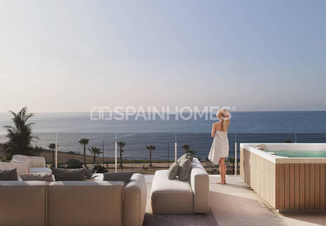 Villajoyosa Alicante’de Özel Deniz Manzaralı Daireler 9