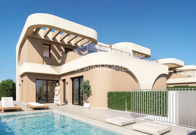 Villas De 3 Dormitorios Con Jardín En Daya Nueva, Alicante