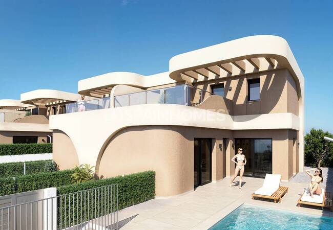 Villas De 3 Dormitorios Con Jardín En Daya Nueva, Alicante 4