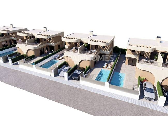 Villas De 3 Dormitorios Con Jardín En Daya Nueva, Alicante 8