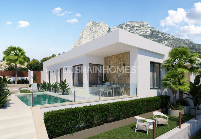 Eleganta Villor Med Pool I Finestrat Alicante 6