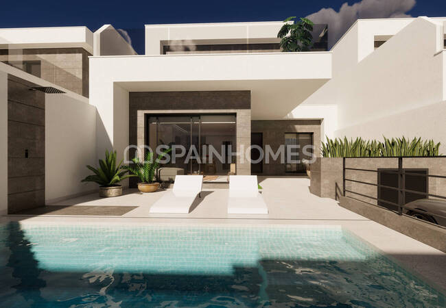 منازل حديثة من 3 غرف نوم مع مسبح خاص في دولوريس