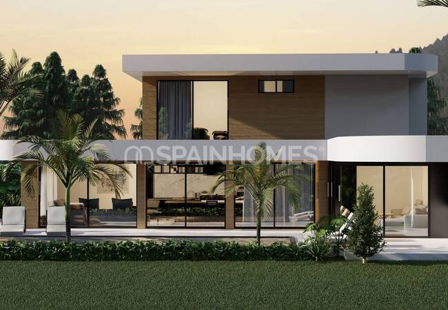 Вилла с видом на море и бассейном в Аликанте, Монте Солана 4