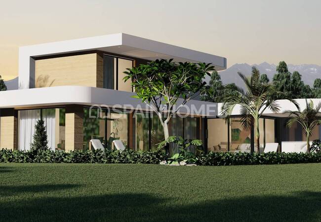 Вилла с видом на море и бассейном в Аликанте, Монте Солана 5