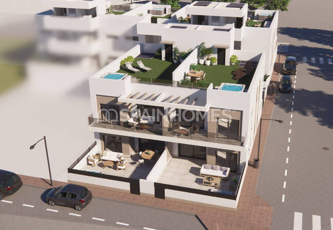 Alicante Vistabella Golf'te 2 Yatak Odalı Geniş Daireler 3