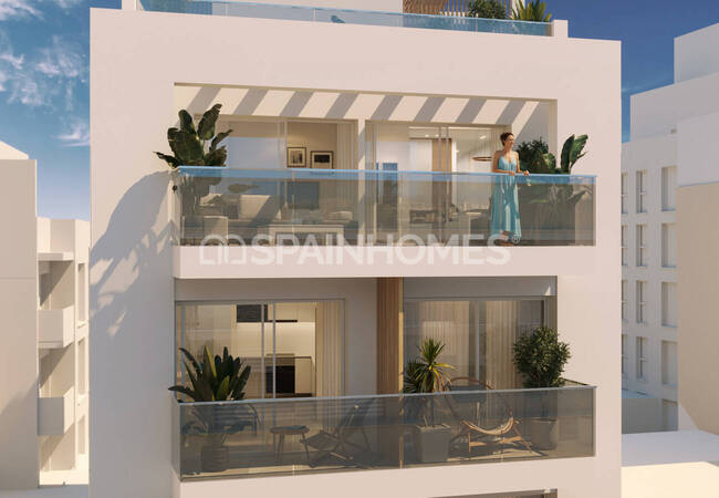 Modernos Apartamentos Con Piscina Y Solárium En Torrevieja Alicante 1