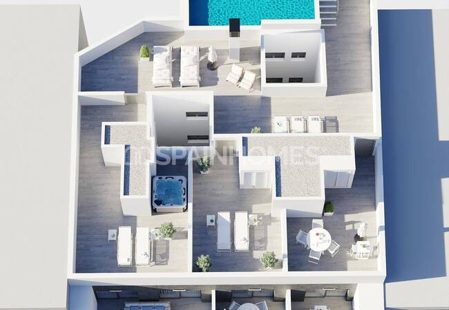 Flats in a Complex 300 M From the Sea in Torrevieja Alicante 8