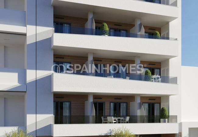Flats in a Complex with Rooftop Pool in Torrevieja Center 2