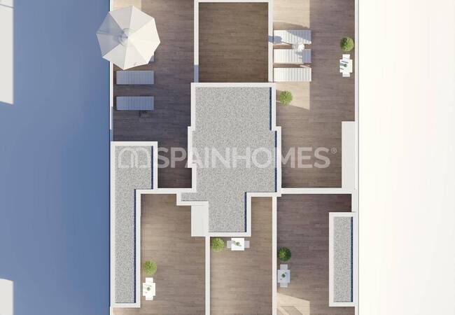 Flats in a Complex with Rooftop Pool in Torrevieja Center 3