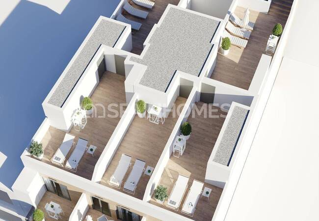 Flats in a Complex with Rooftop Pool in Torrevieja Center 4