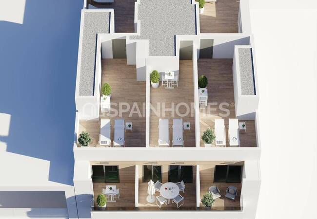 Flats in a Complex with Rooftop Pool in Torrevieja Center 6