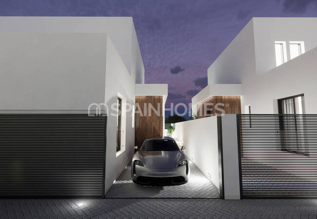 فلل شبه منفصلة مع مسابح خاصة في دولوريس، أليكانتي 12