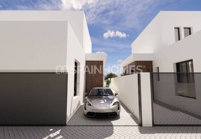 فلل شبه منفصلة مع مسابح خاصة في دولوريس، أليكانتي 13