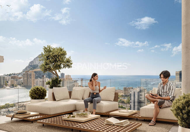 Pisos De 2 Y 3 Dormitorios Con Vistas Al Mar En Calpe 12