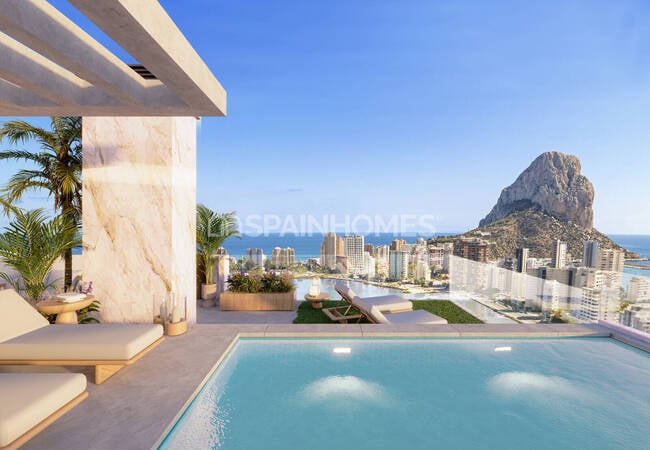 Pisos De 2 Y 3 Dormitorios Con Vistas Al Mar En Calpe 11