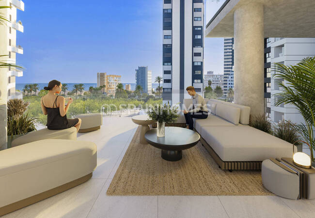 Pisos De 2 Y 3 Dormitorios Con Vistas Al Mar En Calpe 9