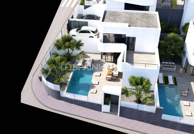 Alicante Algorfa'da Havuzlu 3+1 Müstakil Villalar 7