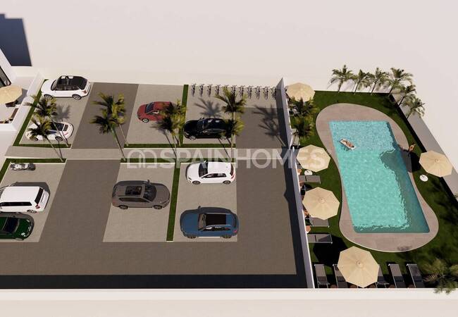 Квартиры с общим бассейном в Вильяхойосе рядом с пляжем 3