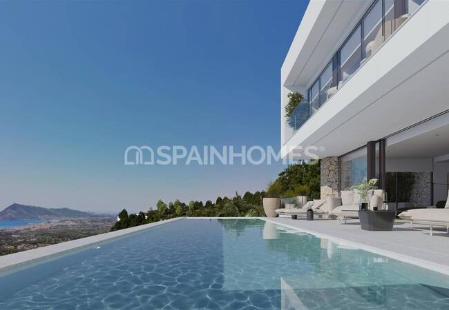 Villa En Venta Con Vistas Al Mar Y Piscina Infinita En Altea 4