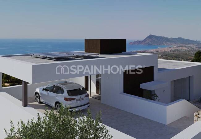 Villa En Venta Con Vistas Al Mar Y Piscina Infinita En Altea 3