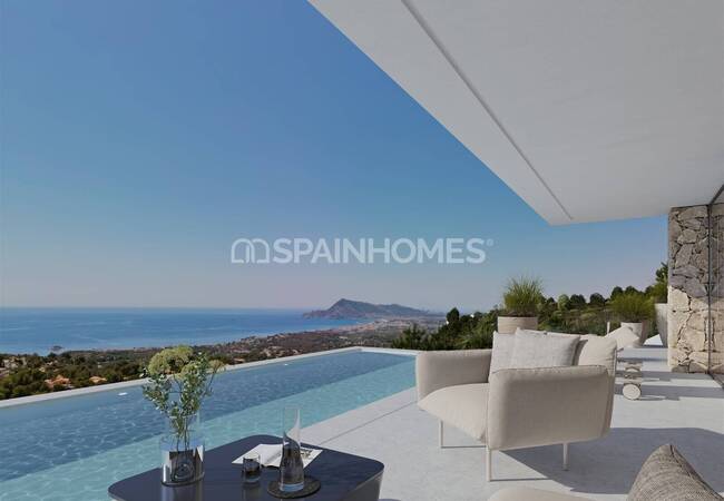 Villa En Venta Con Vistas Al Mar Y Piscina Infinita En Altea 5