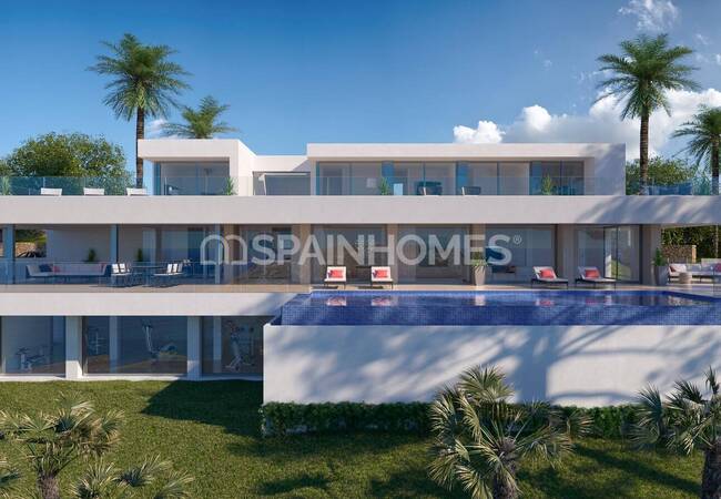 Villa Avec Vue Mer Et Piscine À Débordement À Alicante 2