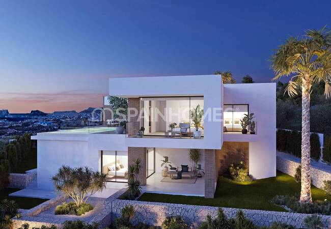 Villa Mit Meerblick Und Pool In Alicante Cumbre Del Sol 4