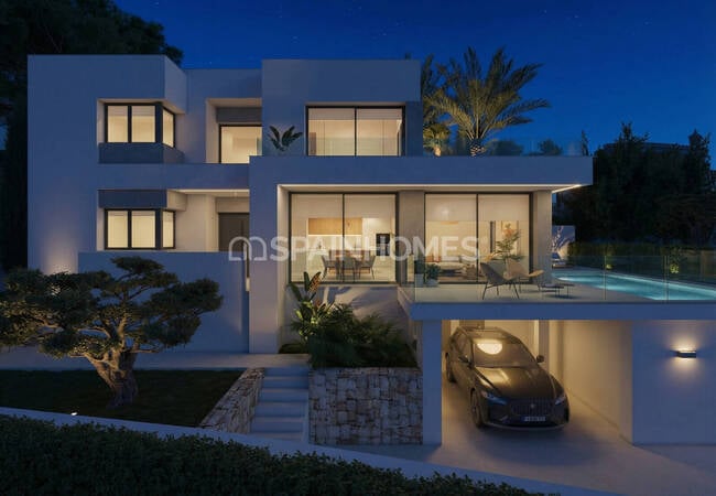 Alicante Benitachell'de Özel Havuzlu 3 Odalı Villa 4