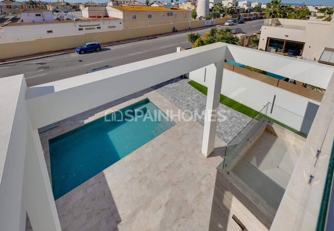 Villas Con Piscina Y Terraza Privadas En Alicante Torrevieja 14