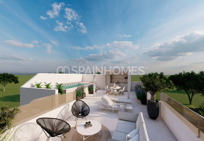 Elegant Apartments with Pool Near Sea in Pilar De La Horadada 11