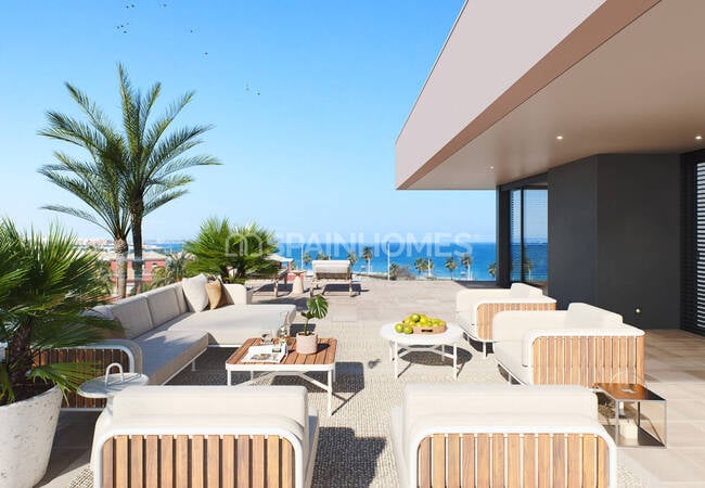 Villas Con Piscina Frente A La Playa En La Zenia Alicante 6