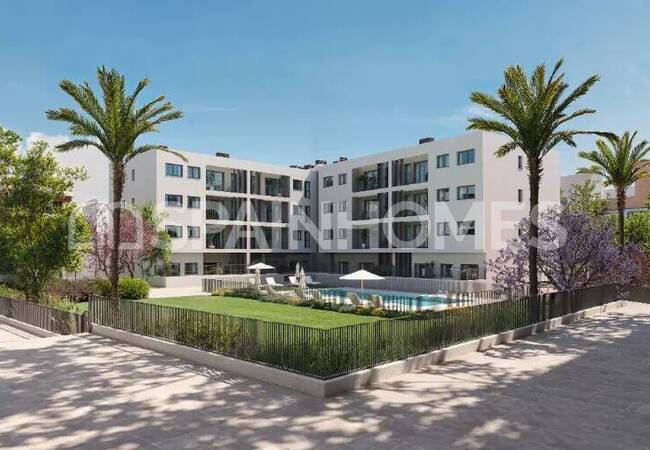 Charmiga Lägenheter Med Gemensam Trädgård I Alicante 3