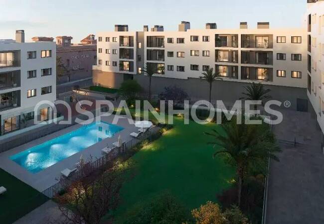 Charmiga Lägenheter Med Gemensam Trädgård I Alicante 2
