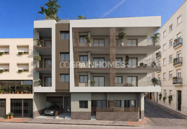 Alicante Santa Pola'da Ortak Havuzlu Sitede 2+1 Daireler 1