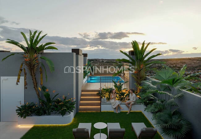 Alicante Santa Pola'da Ortak Havuzlu Sitede 2+1 Daireler 2