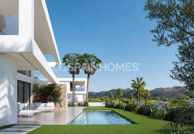 Villor Med Pool Och Utsikt Över Naturen I Monforte Del Cid Alicante 1