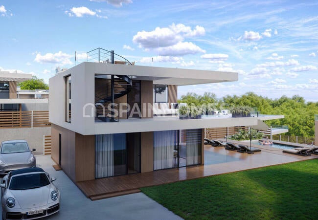 Stiliga Villor Till Salu I Polop Alicante Med Privata Pooler 3