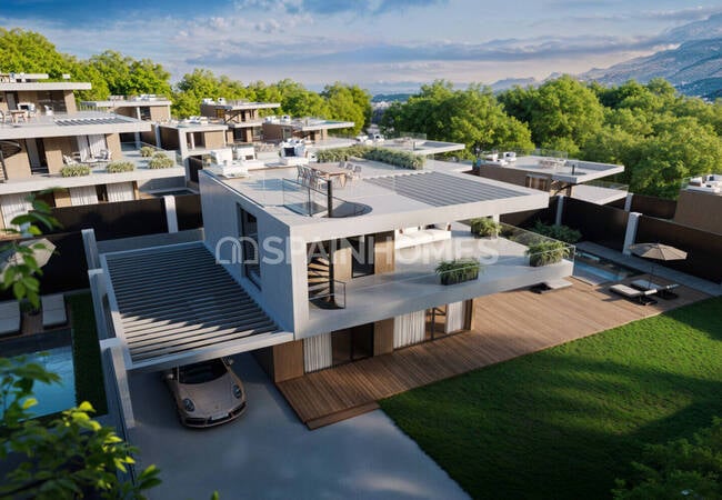 Stiliga Villor Till Salu I Polop Alicante Med Privata Pooler 5