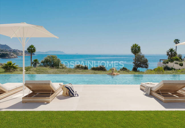 Sea View Townhouses with Communal Amenities in El Campello Alicante 4