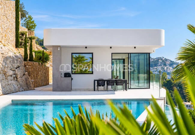 Huset Med Privat Pool I Benissa, Alicante 1