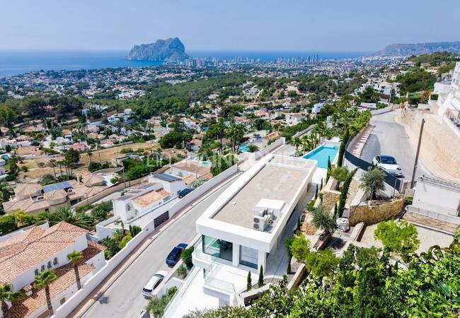 Huset Med Privat Pool I Benissa, Alicante 10
